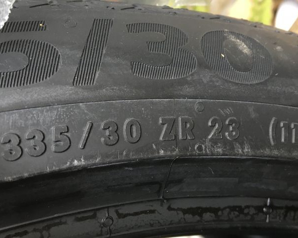 335/30R23 Continental Sport Contact 6 XL
111
Y
Autovettura