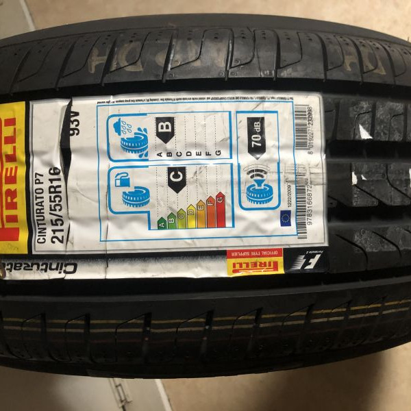 215/55R16 Pirelli Cinturato p7
93
V
Autovettura