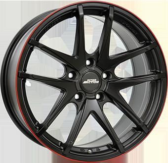     Carro aro - 7,5X17 IA RED HOT 4/100   ET40 CH73,1
