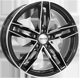     Cerchio dell'automobile - 7,5X17 MONACO WHEELS RR8M 5/108   ET40 CH73,1
