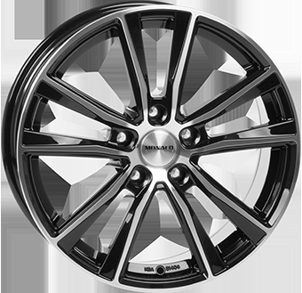 Cerchio dell'automobile - 7,5X17 MONACO WHEELS MC6 5/114,3 ET42 CH67,1