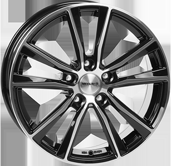     Carro aro - 7,5X17 MONACO WHEELS MC6 5/114,3  ET42 CH67,1
