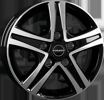     Car rim - 6,0X16 BORBET CWD 5/118   ET68 CH71,1
