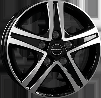 Car rim - 6,0X16 BORBET CWD 5/130 ET68 CH78,1