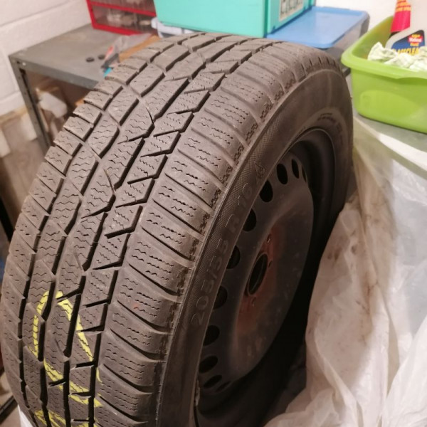 
            205/55R16 Continental contiwintercontact
    

                        91
        
                    H
        
    
    Автомобильное колесо

