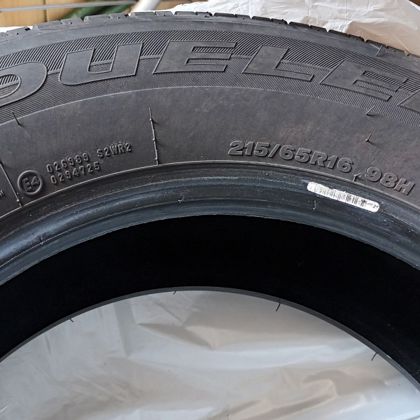 
            215/65R16 Michelin Dueler
    

                        98
        
                    H
        
    
    यात्री कार

