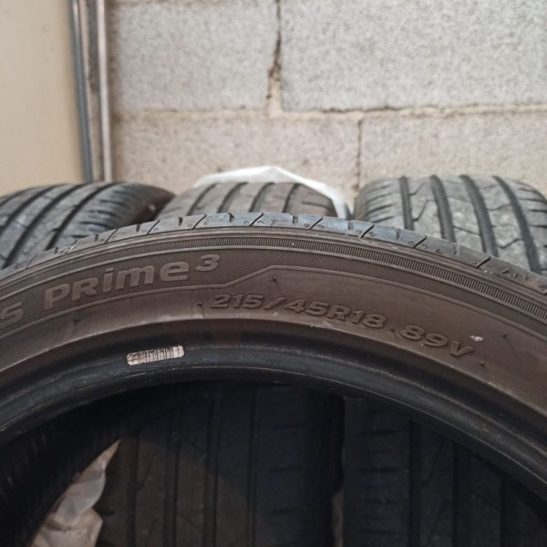 
            215/45R18 Hankook Han kook ventus prime 215/45 R18
    

                        89
        
                    V
        
    
    Легковой автомобиль

