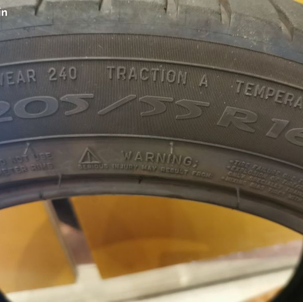 
            205/55R16 Michelin primacy 3
    

                        91
        
                    V
        
    
    Passenger car

