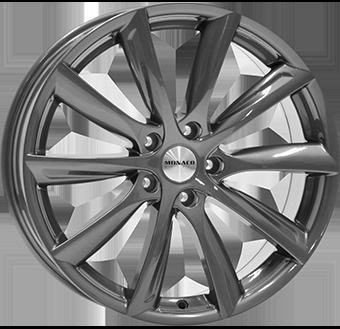     Cerchio dell'automobile - 10,5X21 MNC WHEELS GP6 5X114,3 ET48 CH64,1
