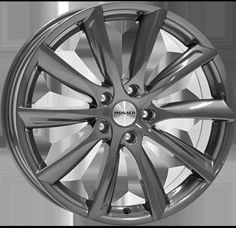 Llanta del coche - 9,5X21 MONACO WHEELS GP6 5X114,3 ET40 CH64,1