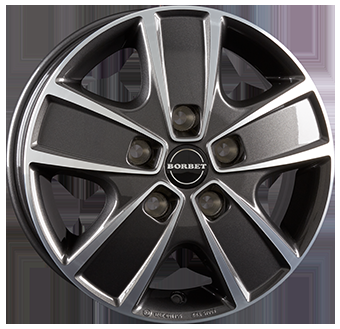     Auto velg - 6,0X16 BORBET CWG 5/130   ET68 CH78,1
