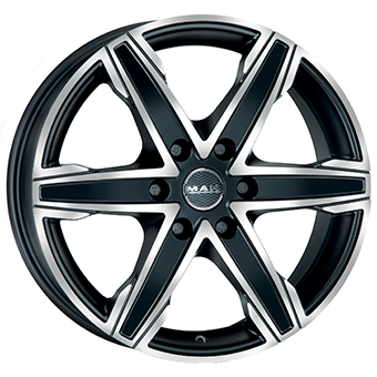     Cerchio dell'automobile - 7,0X16 MAK KING 6 6/114,3 ET45 CH66,1
