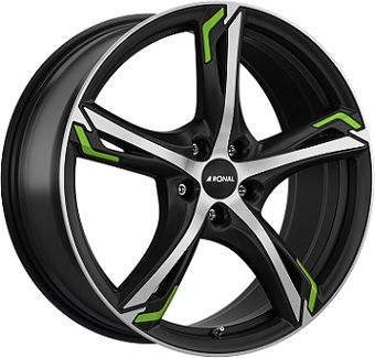 Car rim - 7,5X18 RONAL R62 GREEN 5/112 ET50 CH76