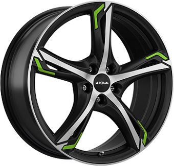     Car rim - 7,5X18 RONAL R62 GREEN  5/112   ET50 CH76
