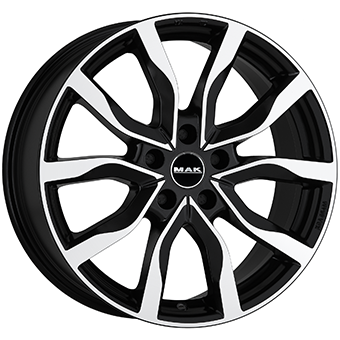     Carro aro - 8,0X19 MAK KOLN 5/112   ET30 CH66,4 R14
