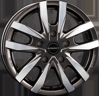 Car rim - 6,0X16 BORBET CW5 5/130 ET68 CH78,1