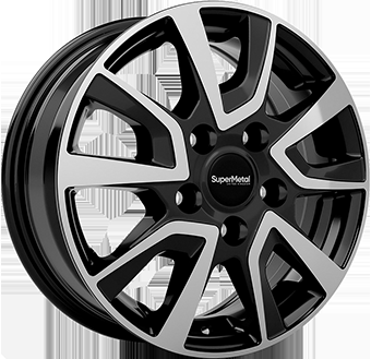 Cerchio dell'automobile - 6,0X16 SUPERMETAL VAULT 5/130 ET68 CH78,1