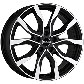 Car rim - 8,0X19 MAK KOLN 5/112 ET30 CH66,4