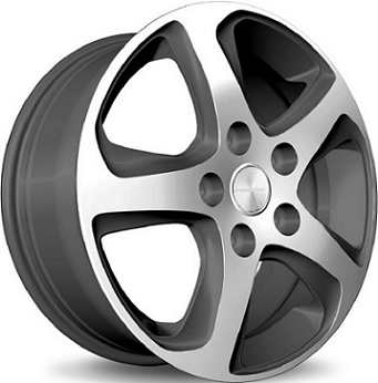 Llanta del coche - 7,0X17 IRMSCHER WAVE STAR 5/118 ET62 CH71,1