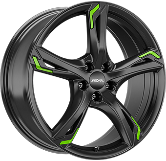 Car rim - 8,0X19 RONAL R62 GREEN 5/108 ET45 CH76