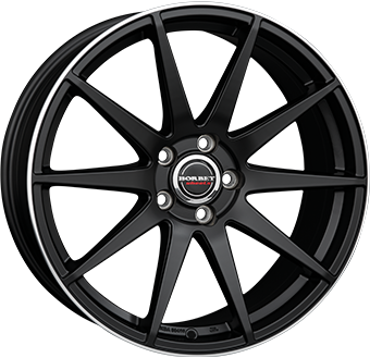 Jante de voiture - 8,0X19 BORBET GTX 5/108 ET50 CH72,6