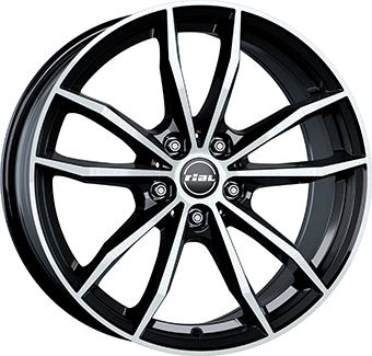 Jante de voiture - 9,0X20 RIAL X12X 5/112 ET38 CH66,4
