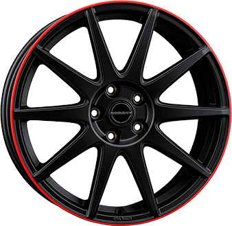 Jante de voiture - 8,0X19 BORBET GTX 5/114,3 ET50 CH72,5
