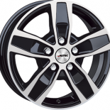 汽车轮辋 - 6,5X16 AUTEC QUANTRO 5/160 ET55 CH65,1