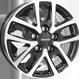     Cerchio dell'automobile - 6,5X16 MONACO WHEELS CL2T 5/112   ET52 CH66,6
