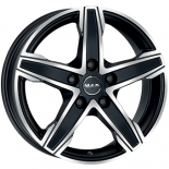     Jante de voiture - 7,5X17 MAK KING 5 5/118   ET55 CH71,1
