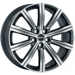     Auto velg - 9,5X22 MAK BIRMINGHAM 5/112   ET31 CH66,45
