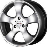     Car rim - 7,0X17 MAK STREETFIGHTER 4/100 ET35 CH72
