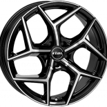 Jante de voiture - 8,0X18 RIAL SALENTO 5/108 ET45 CH70,1